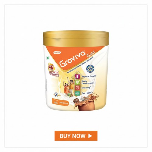 Groviva Gold Milk Protein Powder Chocolate Jar Groviva Gold Milk Protein Powder Chocolate Jar