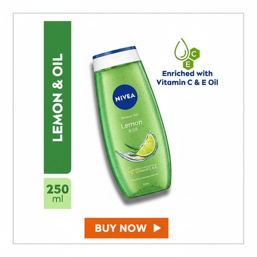 Nivea Lemon & Oil Body Wash Shower Gel