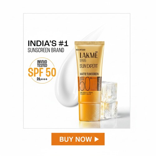 Lakme 9to5 Sun Expert Matte Sunscreen Lakme 9to5 Sun Expert Matte Sunscreen