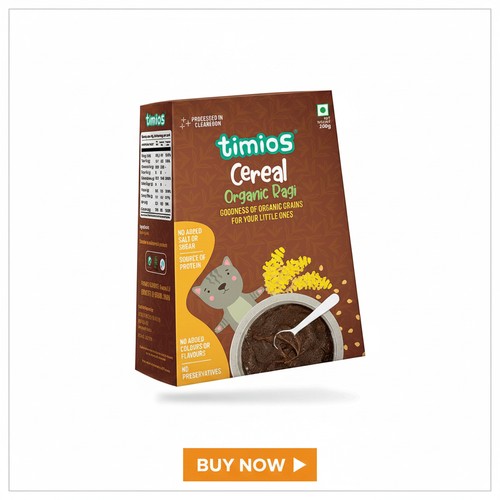 Timios Organic Sprouted Ragi Porridge Mix Timios Organic Sprouted Ragi Porridge Mix