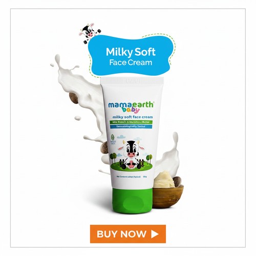 mamaearth Milky Soft Baby Face Cream