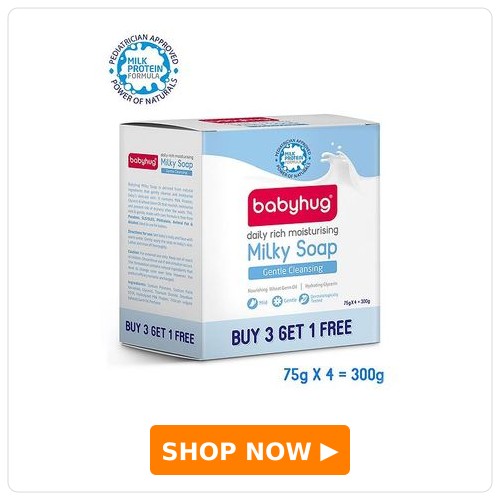 Babyhug Daily Rich Moisturising Milky Soap