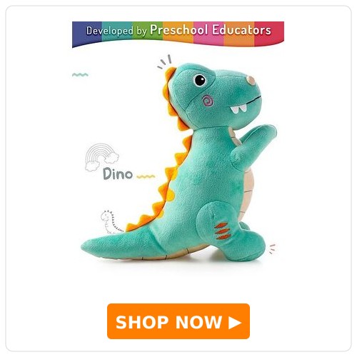 Intelliskills 29 cm Hug O Feel Plush Toys Dino