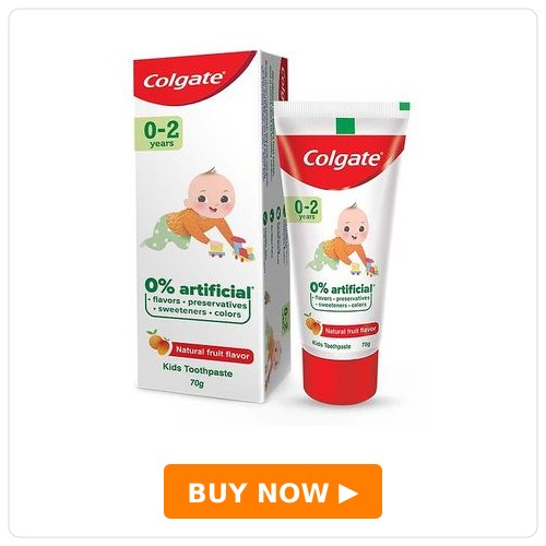 Colgate Baby Toothpaste Tube Natural Fruit Flavour