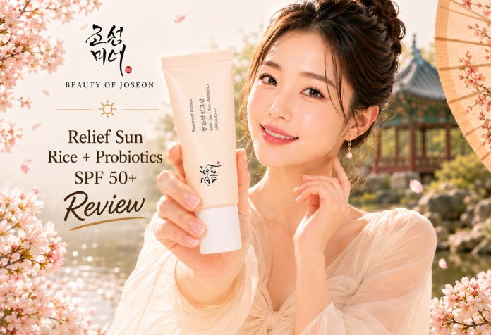 Beauty of Joseon Relief Sun Rice & Probiotics SPF 50+ Review