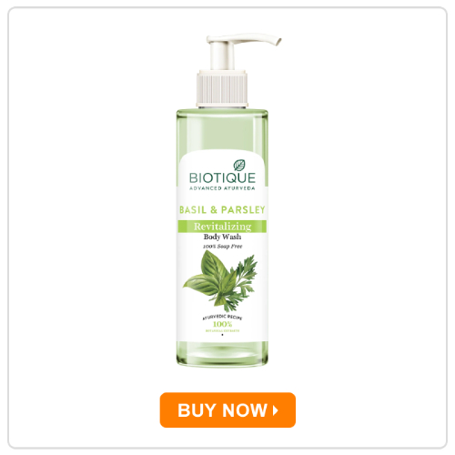 Biotique Basil & Parsley Revitalizing Body Wash - Review 
