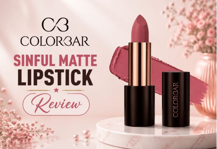 Colorbar Sinful Matte Lipstick - Review