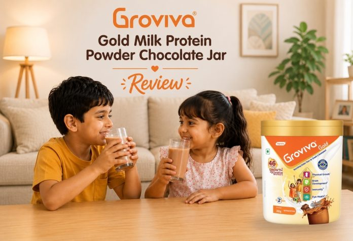 Groviva Gold Milk Protein Powder Chocolate Jar- Review
