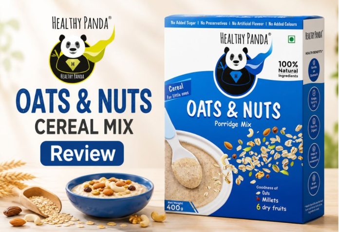 HEALTHY PANDA Oats & Nuts Cereal Mix - Review