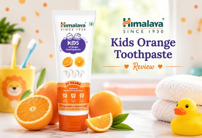 Himalaya Kids Orange Toothpaste - Review