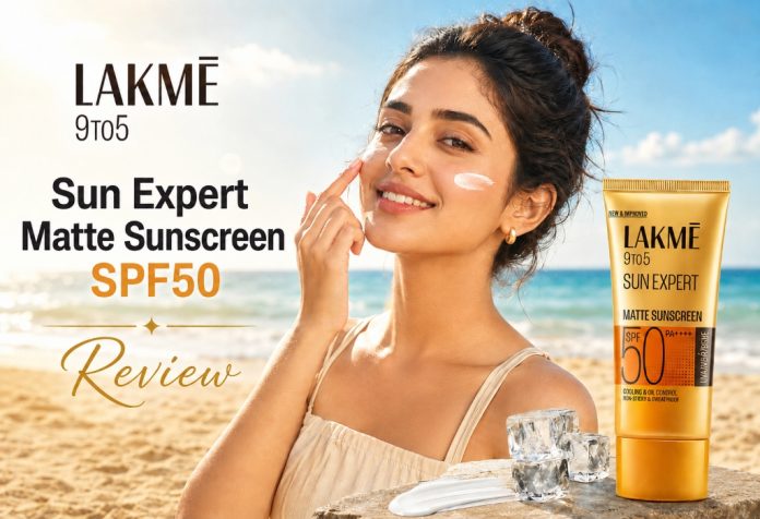 Lakme 9to5 Sun Expert Matte Sunscreen