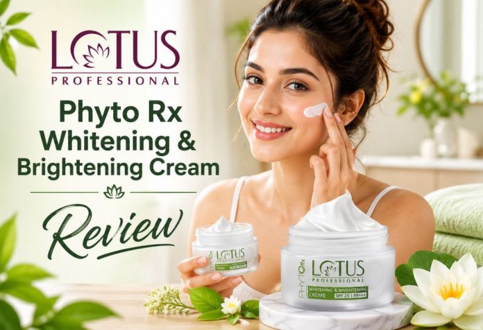Lotus Professional Phyto Rx Whitening & Brightening Cream - Review
