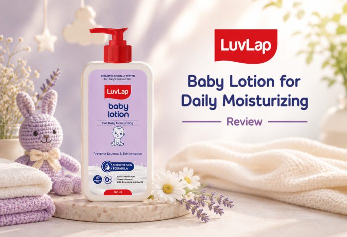 LuvLap Baby Lotion for Daily Moisturizing - Review