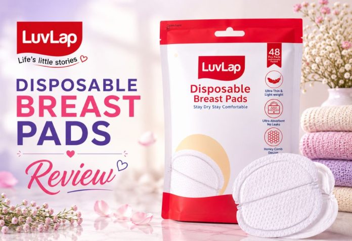 LuvLap Disposable Ultra Thin Honeycomb Nursing Breast Pads - Review