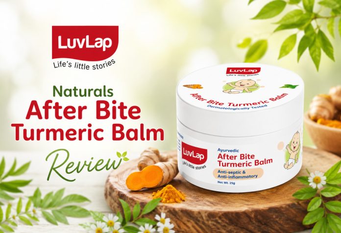 LuvLap Naturals After Bite Turmeric Balm - Review