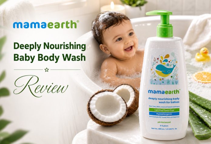Mamaearth Deeply Nourishing Baby Body Wash