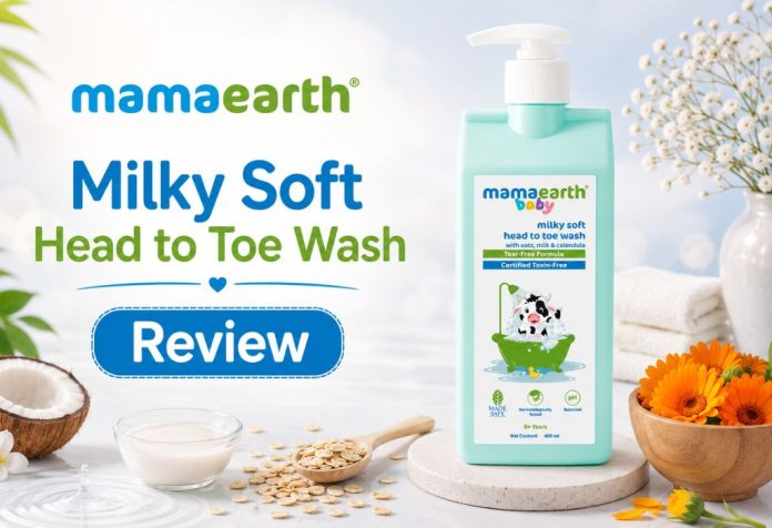 Mamaearth Milky Soft Head to Toe Wash - Review