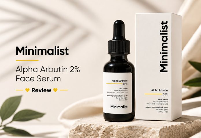 Minimalist Alpha Arbutin 2% Face Serum - Review