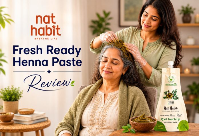 Nat Habit Fresh Ready Henna Paste - Review