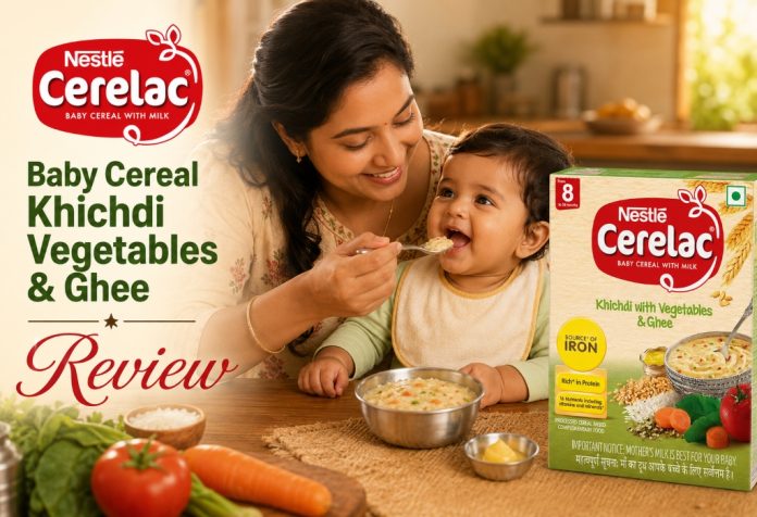 Nestle CERELAC Baby Cereal Khichdi Vegetables & Ghee