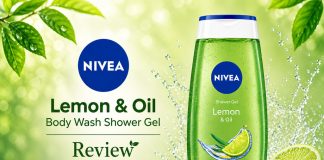 NIVEA Lemon and Oil Body Wash Shower Gel – Review Nivea Lemon and Oil Body Wash Shower Gel - Review