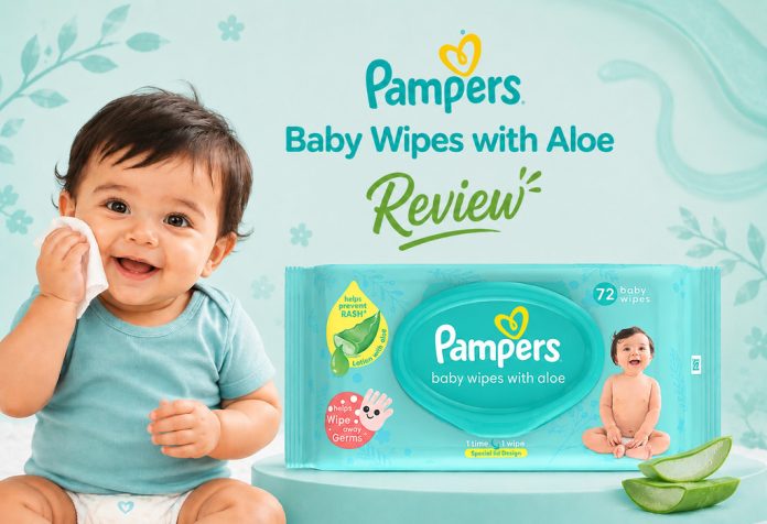 Pampers Baby Wipes with Aloe - Review