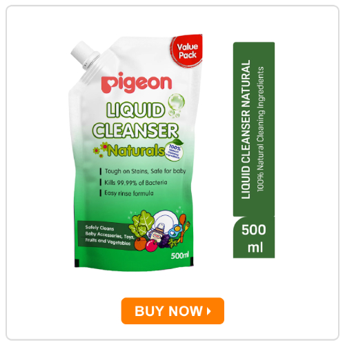 Pigeon Liquid Cleanser - Review 