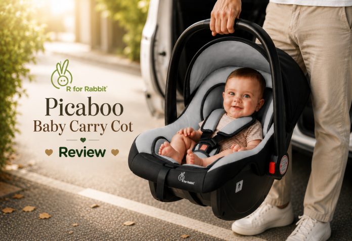 R for Rabbit Picaboo Baby Carry Cot - Review