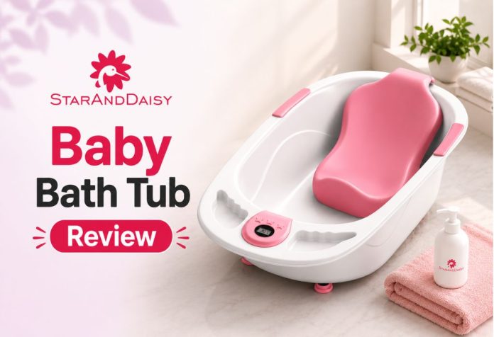 StarAndDaisy Baby Bath Tub