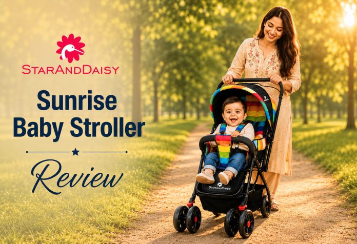 StarAndDaisy Sunrise Baby Stroller