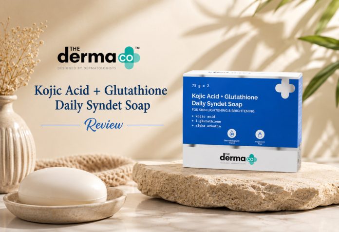 The Derma Co. Kojic Acid + Glutathione Daily Syndet Soap - Review