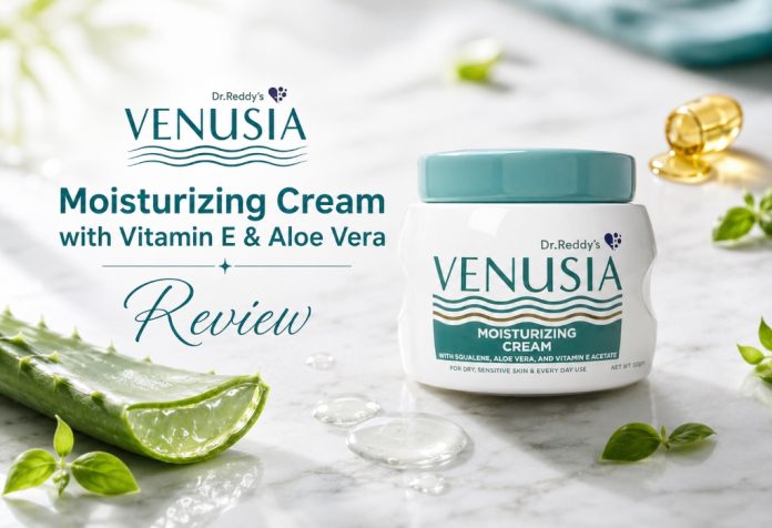 Venusia Moisturizing Cream with Vitamin E & Aloe Vera
