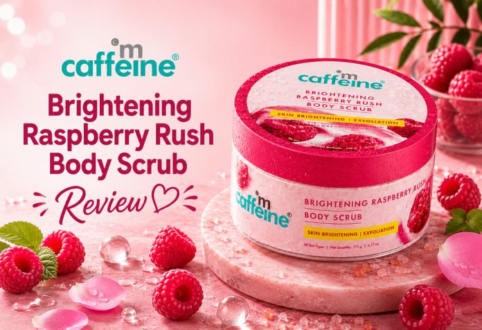 mCaffeine Brightening Raspberry Rush Body Scrub - Review
