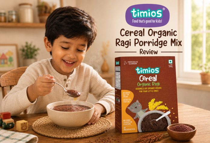 timios Cereal Organic Ragi Porridge Mix - Review