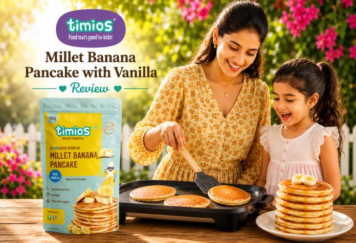 timios Millet Banana Pancake with Vanilla - Review