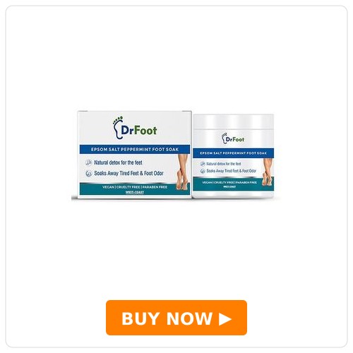 Dr Foot Peppermint Epsom Salt Crystals Foot Soak - Review Dr Foot Peppermint Epsom Salt Crystals Foot Soak - Review