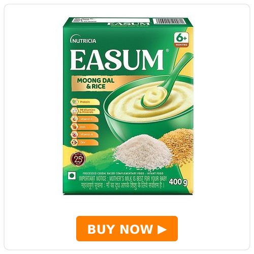 Easum Rice & Moong Dal Baby Cereal Easum Rice & Moong Dal Baby Cereal
