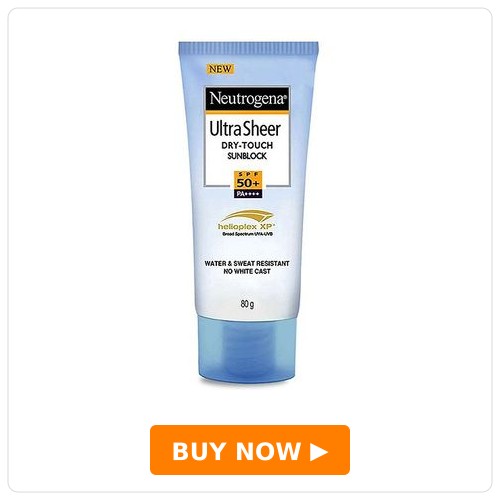 Neutrogena Ultra Sheer Dry Touch Sunblock SPF 50 - Review Neutrogena Ultra Sheer Dry Touch Sunblock SPF 50 - Review