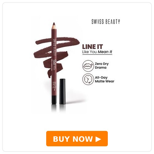 Swiss Beauty Bold Matte Lip Liner Pencil - Review