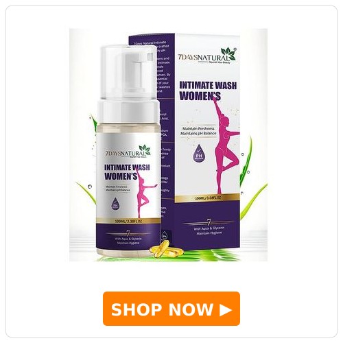 7DAYSNATURAL Intimate Wash For Women - 100ml 7DAYSNATURAL Intimate Wash For Women - 100ml
