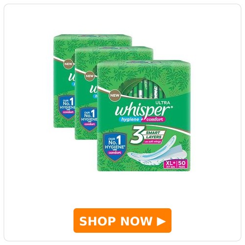 Whisper Ultra Clean Sanitary Pads 