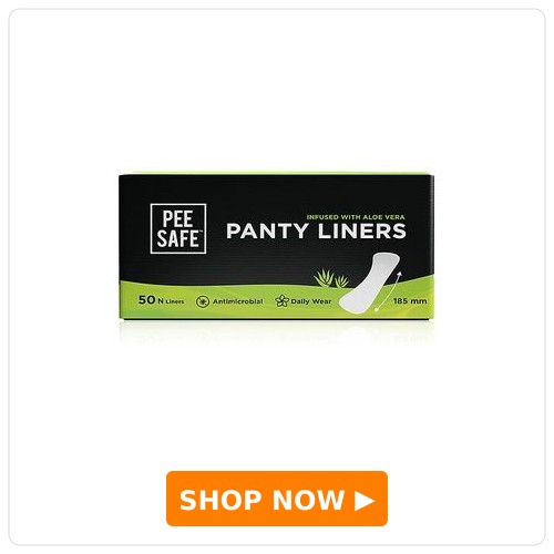 Pee Safe Aloe Vera Panty Liners