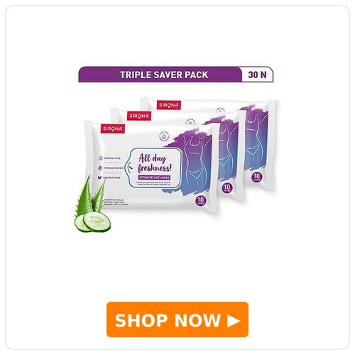 Sirona Intimate Wet Wipes Sirona Intimate Wet Wipes