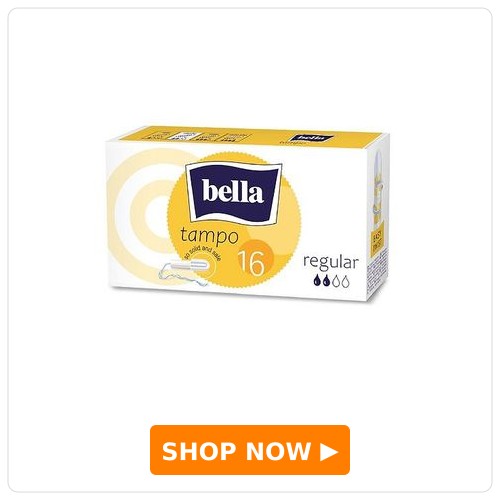 Bella Regular Tampons With Easy Twist - 16 Pieces