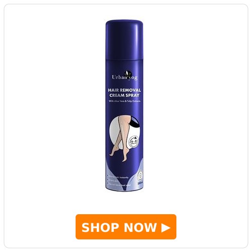 Urban yog Hair Removal Cream Spray for Women Urban yog Hair Removal Cream Spray for Women