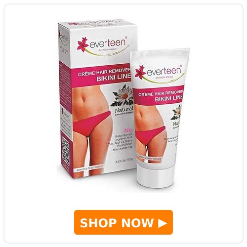 Everteen Bikini Line Hair Remover Cream - 100 gm Everteen Bikini Line Hair Remover Cream - 100 gm
