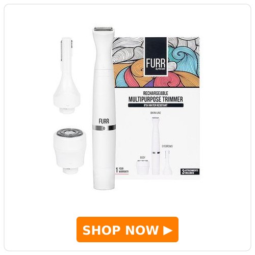 FURR Rechargeable Multipurpose Trimmer for Eyebrows, Underarms & Bikini Line FURR Rechargeable Multipurpose Trimmer for Eyebrows, Underarms & Bikini Line