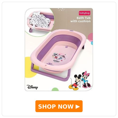 Babyhug Disney Foldable Baby Bathtub