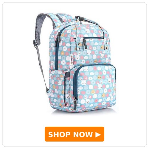 Multipurpose Diaper Backpack Bunny Theme - Blue Multipurpose Diaper Backpack Bunny Theme - Blue