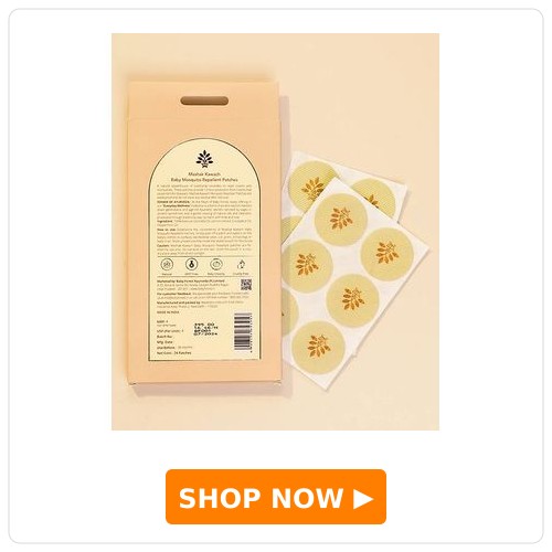 BABY FOREST Mashak Kawach Natural Repellent Mosquito Patches BABY FOREST Mashak Kawach Natural Repellent Mosquito Patches